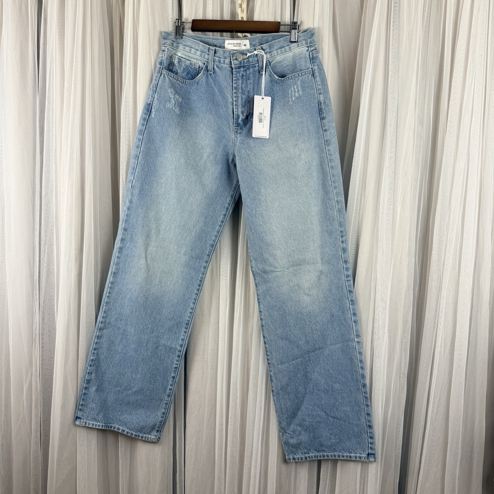 JBD USA RELAXED STRAIGHT LEG HIGH WAISTED SIZE 30 - Picture 2 of 16